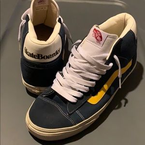 Vans mid old skool skateboarder magazine